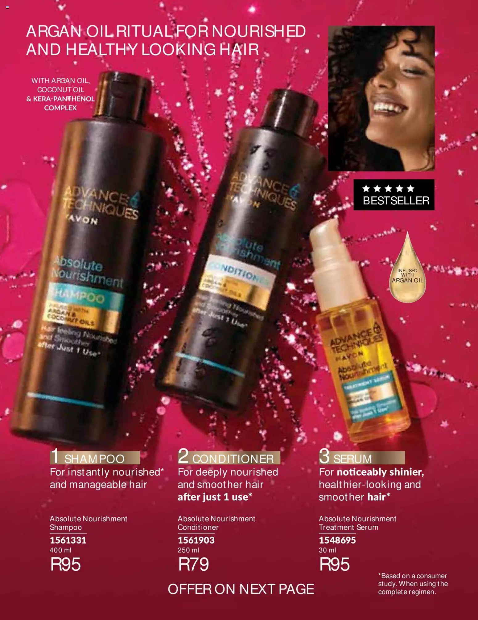 New Avon catalogue – valid from 01/07/2026 | Page: 24 | Products: Serum, Oil, Shampoo, Conditioner
