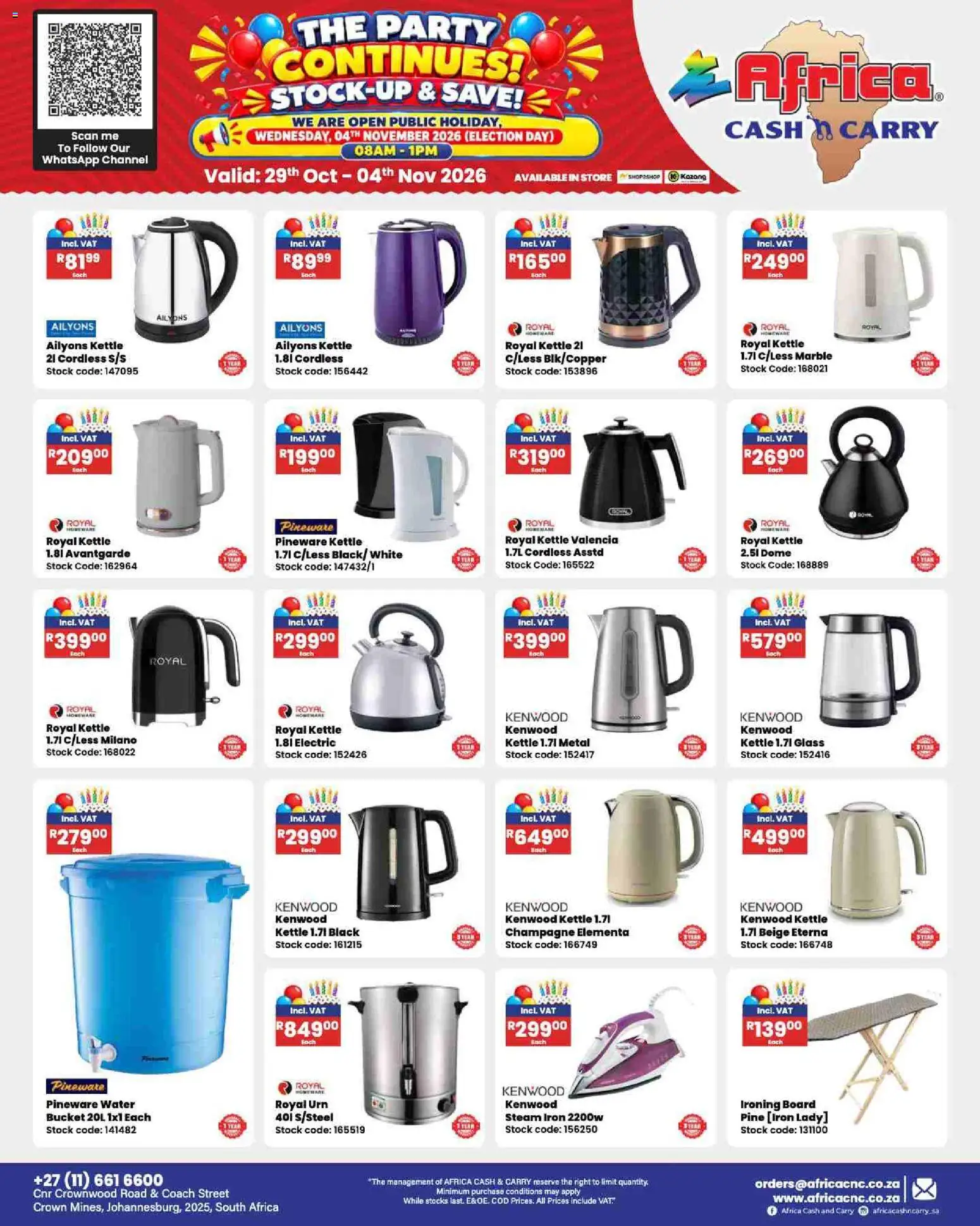 New Africa Cash & Carry catalogue – valid from 29/10/2026 | Page: 42