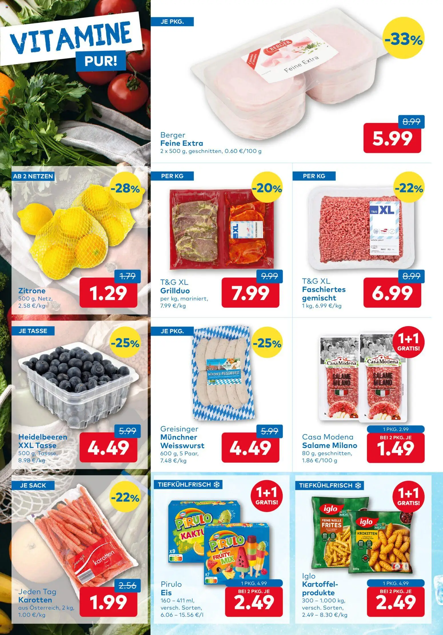 T&G Flugblatt gültig ab 16.07.2026 | Seite: 2 | Produkte: Zitrone