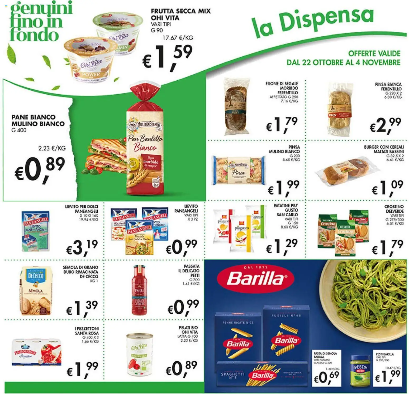 Volantino Coal del 22/10/2026 | Pagina: 19 | Prodotti: Patatine, Frutta, Fusilli, Dolci