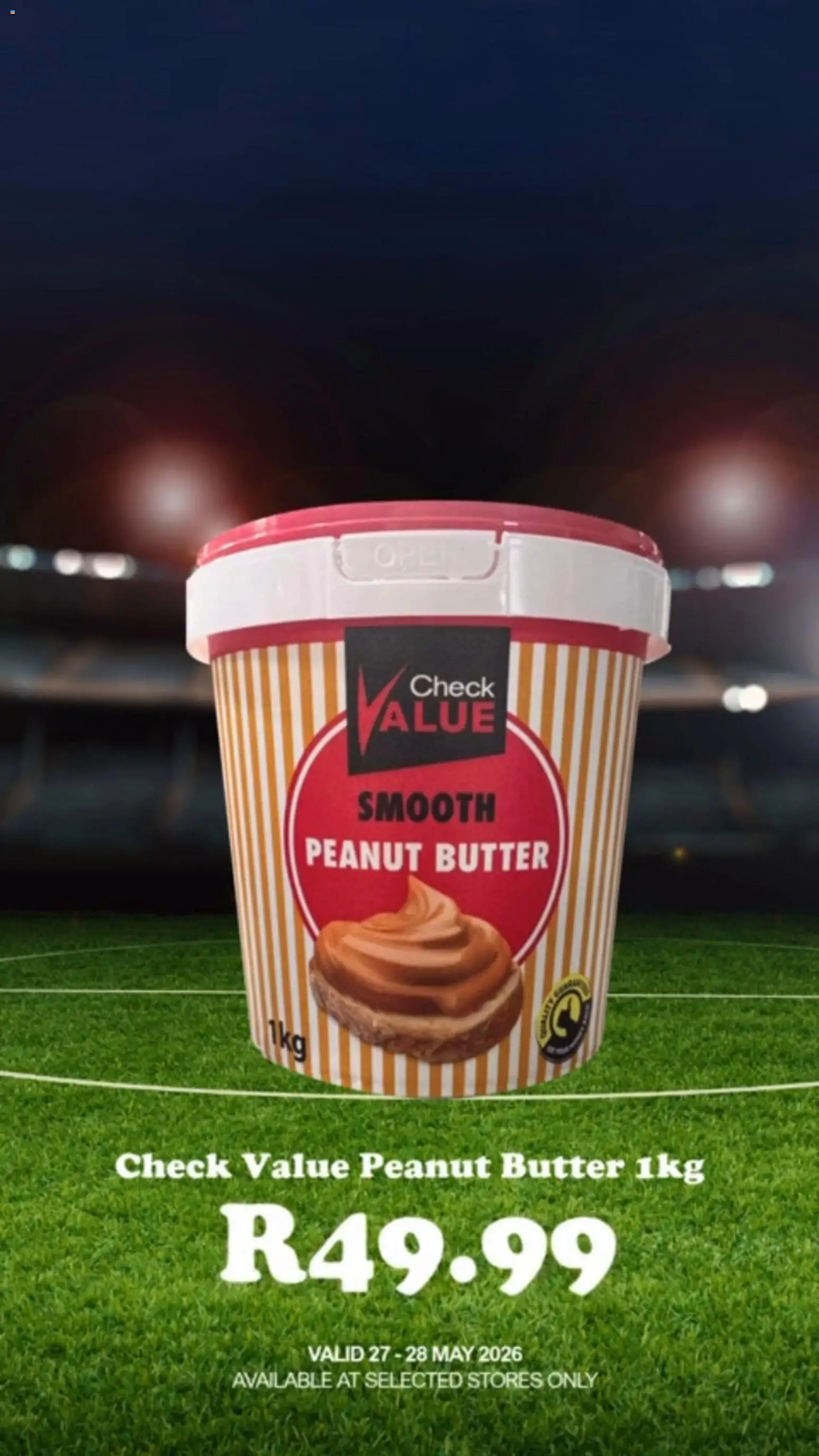 New Check Save catalogue – valid from 25.05.2026 | Page: 3 | Products: Butter, Peanut butter