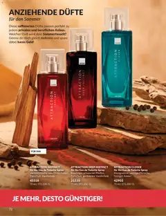 AVON Katalog Juli 2026 ab 01.07.2026 gültig | Seite: 72 | Produkte: Toilette, Duft, Eau de Toilette