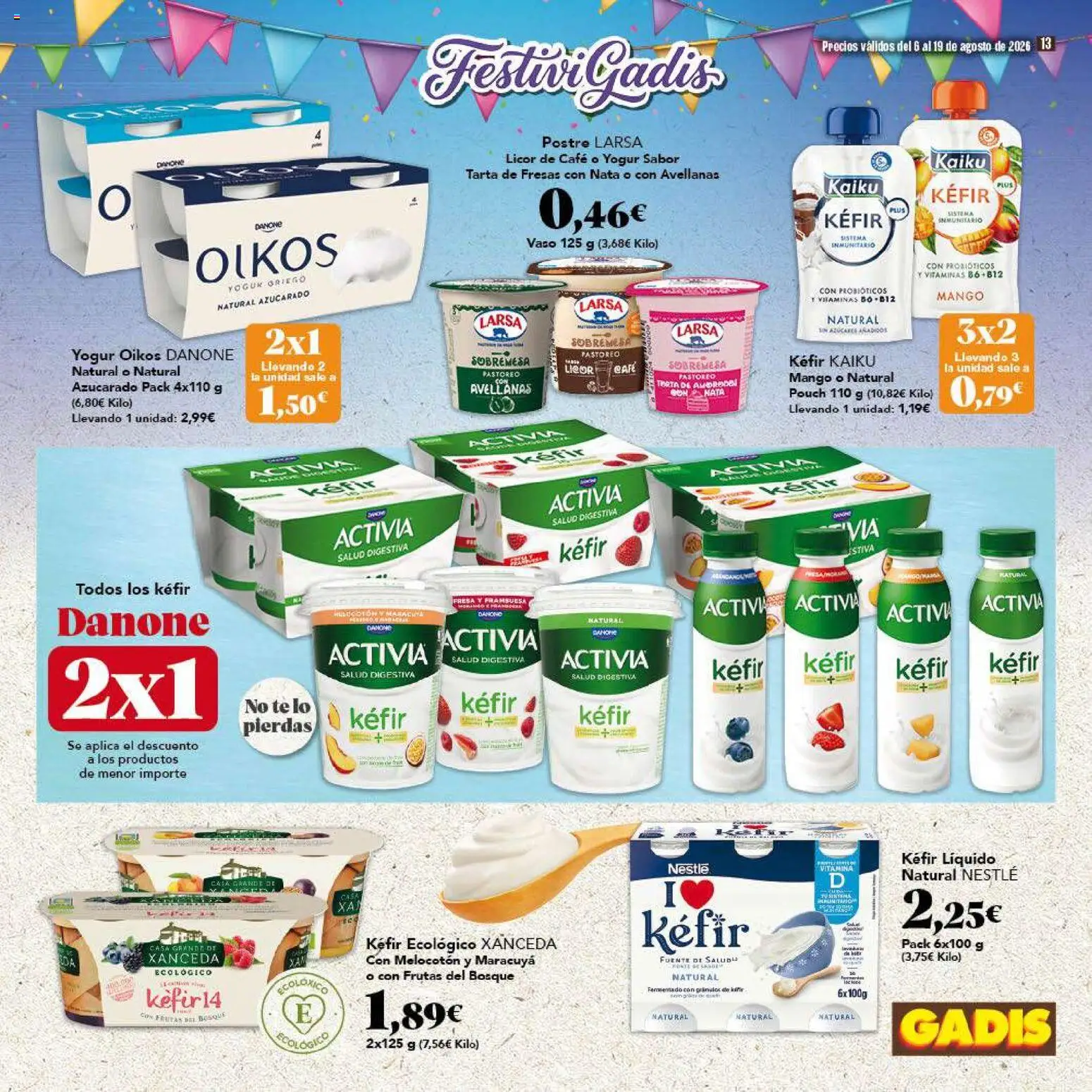 Gadis folleto │ válido desde el 06/08/2026 | Página: 13