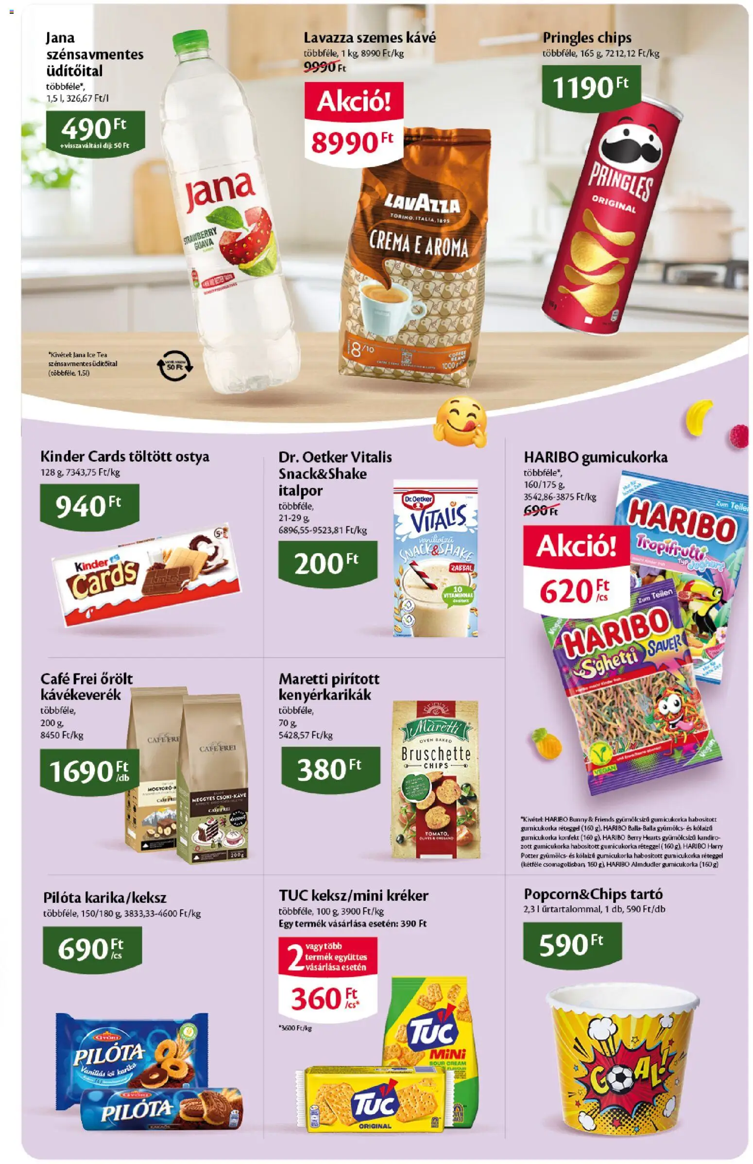 EcoFamily akciós ujság - amely érvényes a következő dátumtól: 2026.07.09. | Oldal: 5 | Termékek: Chips, Gyümölcs, Ice tea, Kávé