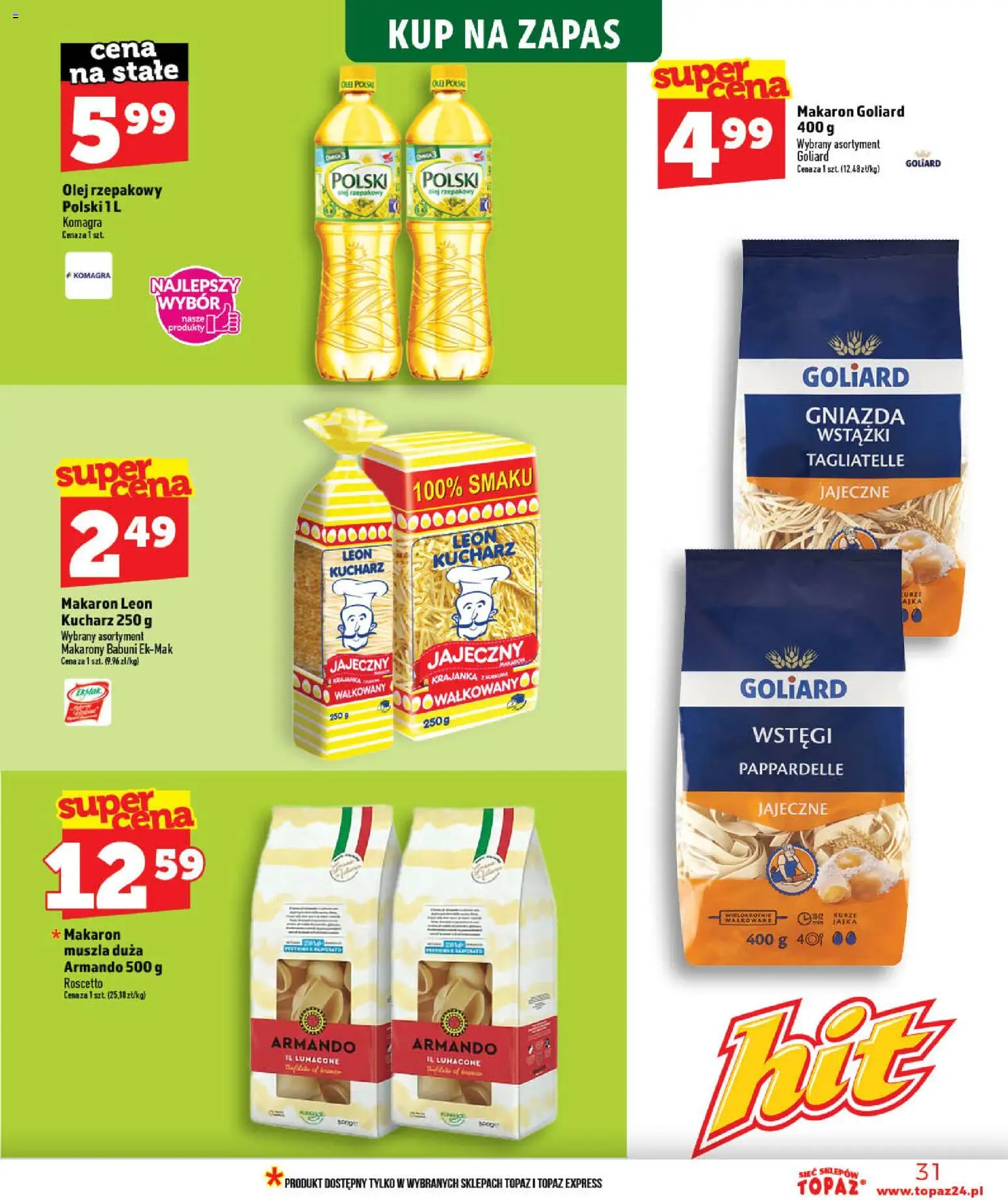 Topaz gazetka - MAZ od 03.06.2026 | Strona: 31