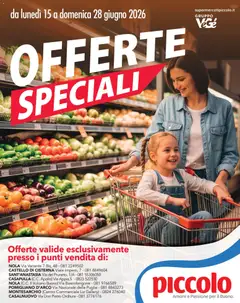 Anteprima del volantino Piccolo volantino Offerte Speciali valido a partire dal 15.06.2026