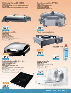 KTC - Katalog tehnike i posuđa - Pregled kataloga iz trgovine KTC, vrijedi od 13.05.2026 | Stranica: 9 | Proizvodi: Toster