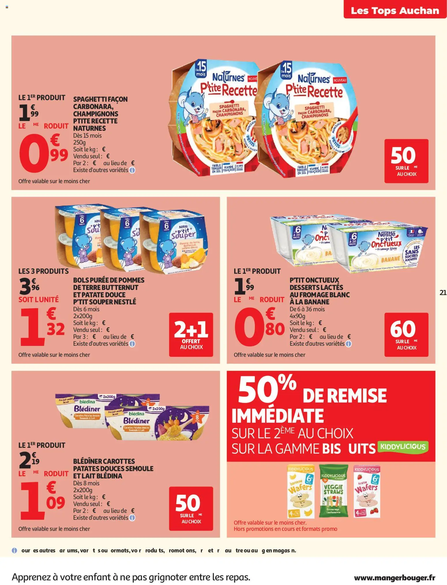 {H1} | Pagina: 21 | Producten: Spaghetti, La, Champignons
