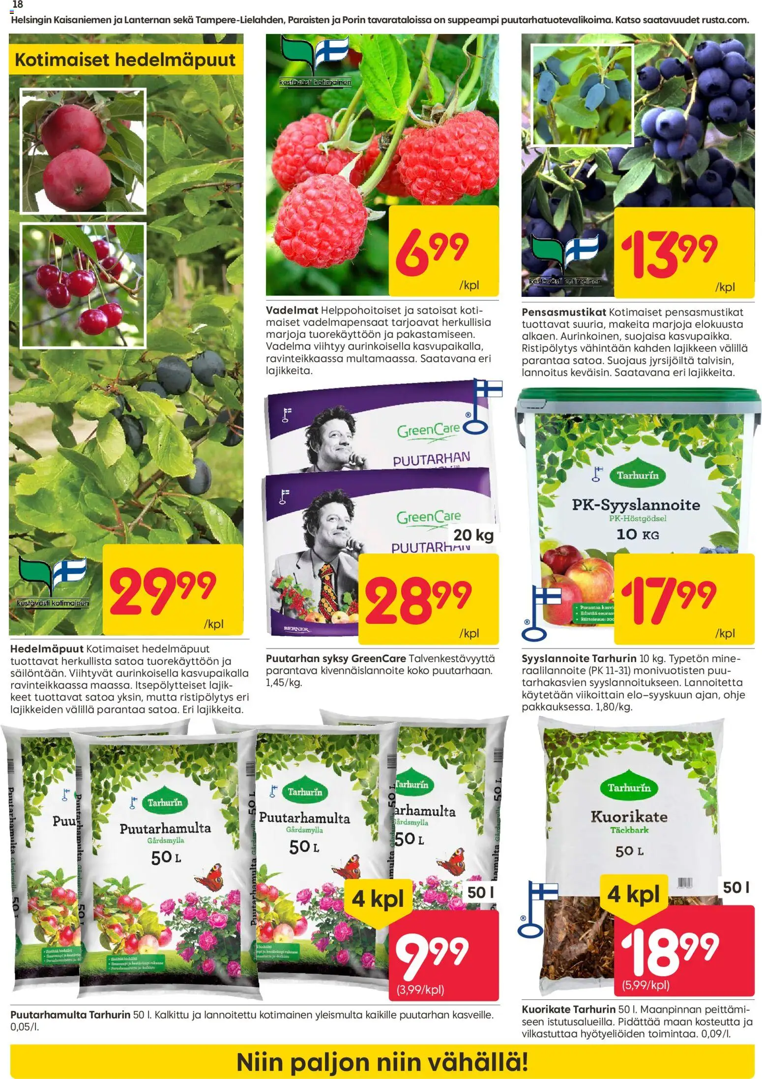Rusta tarjoukset – voimassa 17/08/2026 alkaen | Sivu: 18