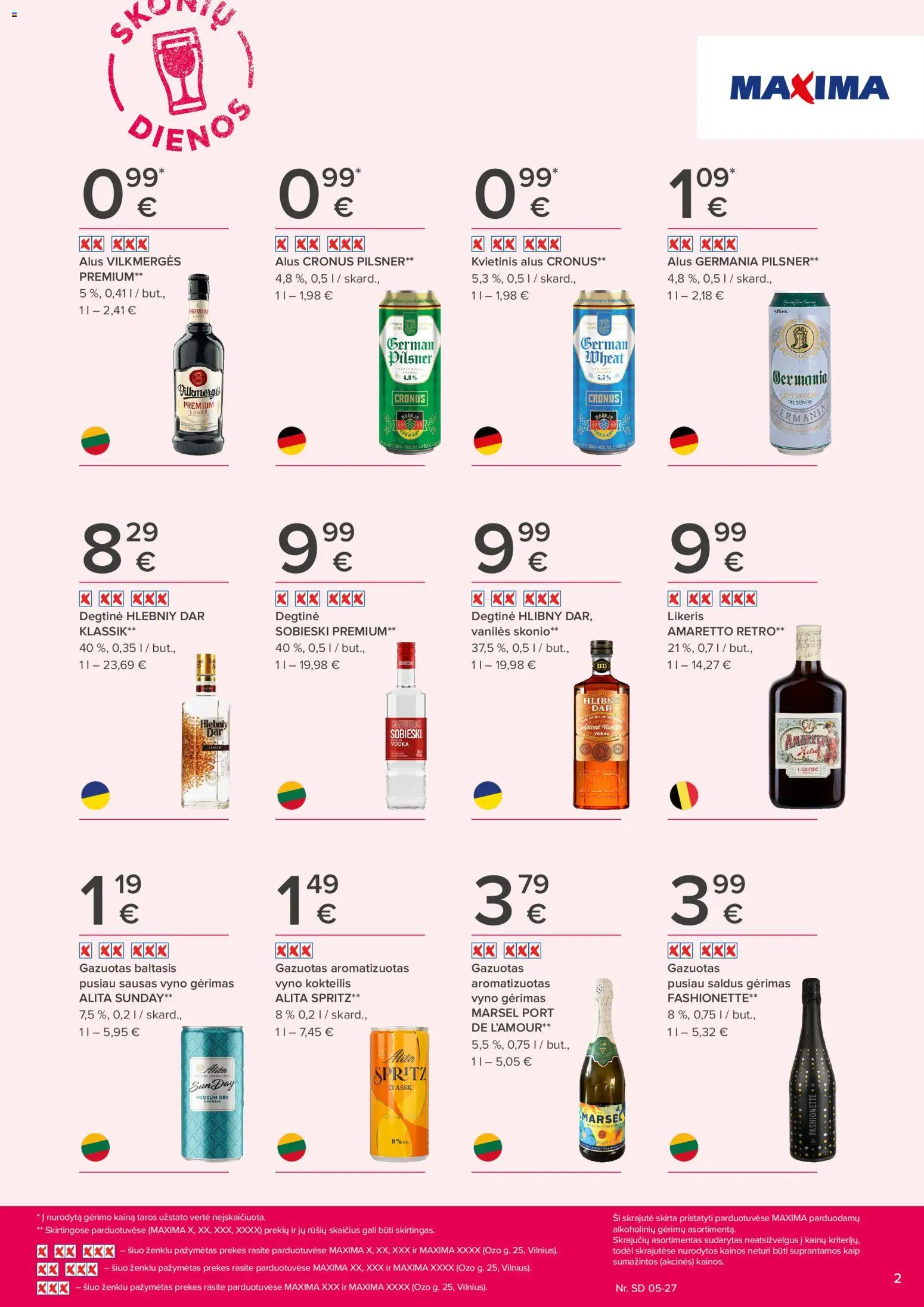 MAXIMA akcijos nuo 14.05.2026 | Puslapis: 2