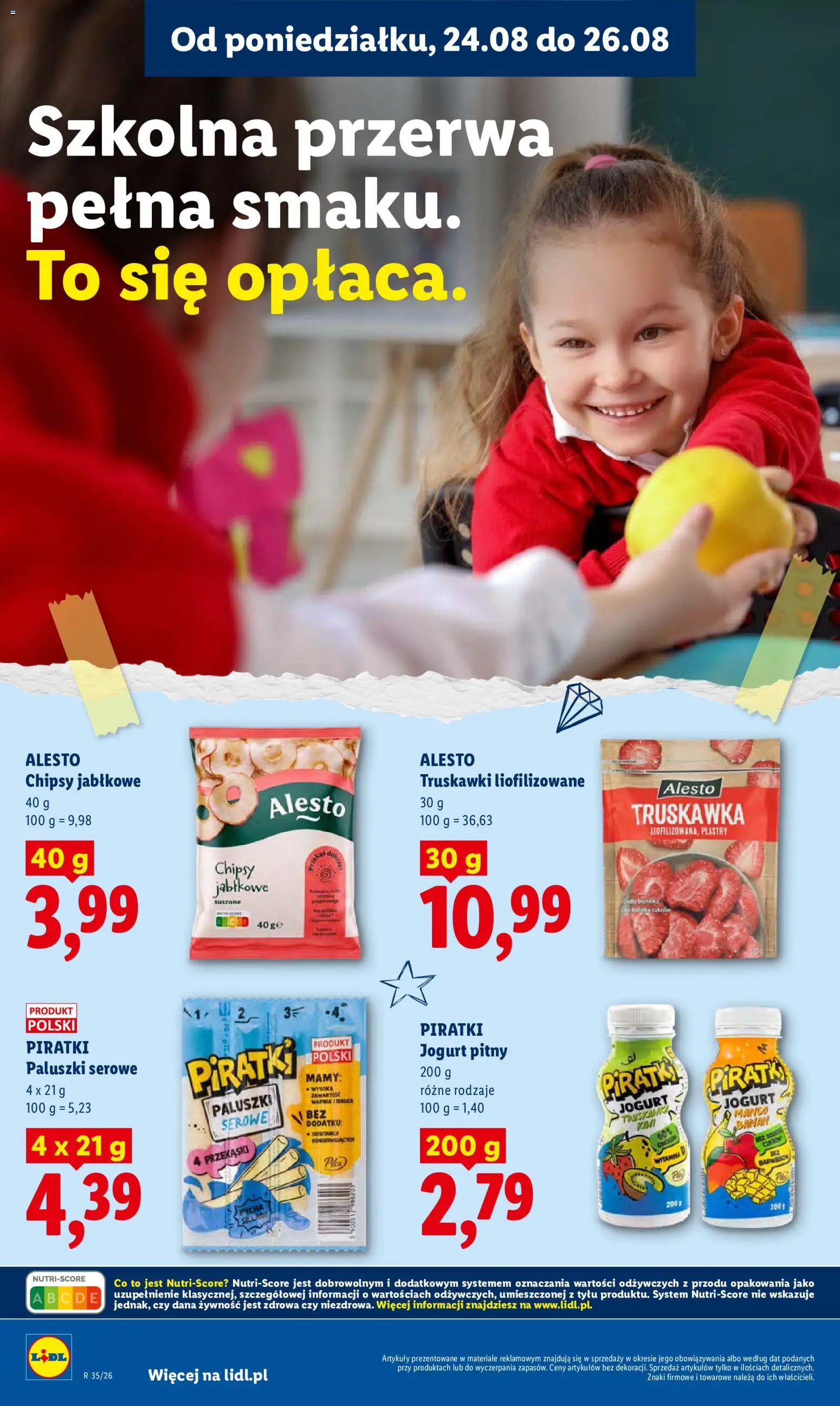 Lidl Polsko leták od 24.08.2026 | Strana: 66 | Produkty: Mango, Jogurt, Banán, Chipsy