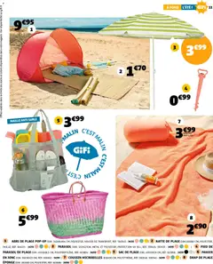 GiFi - Prévisualisation de GiFi catalogue valide à partir de 09.06.2026 | Page: 11 | Produits: Sac, Eponge, Panier, Parasol