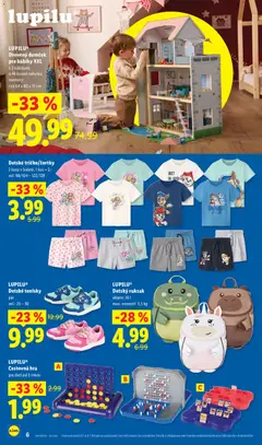 Lidl leták platný od 20.07.2026 | Strana: 6 | Produkty: Hra, Tenisky, Ruksak, Detské tenisky