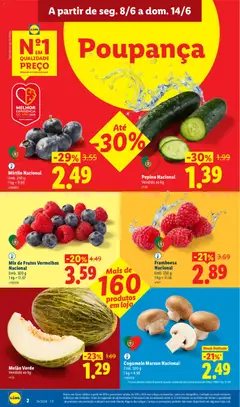 Pré-visualização Melão Verde, Vendido ao kg válido de 08.06.2026 | Página: 2 | Produtos: Melão
