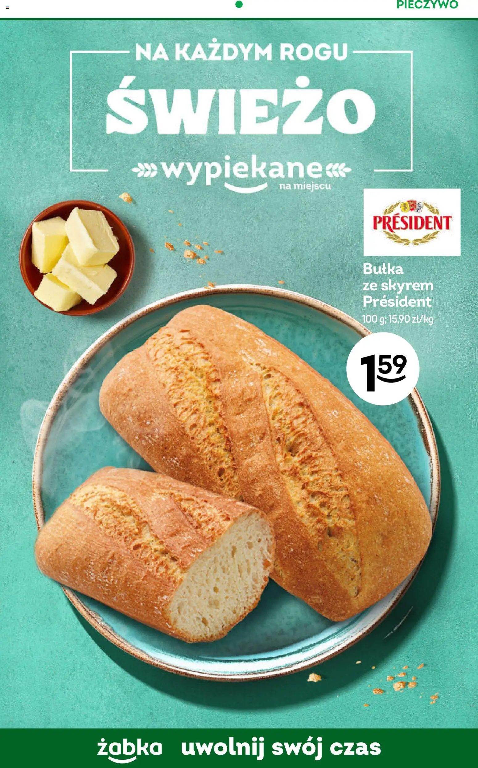 Żabka gazetka - Codzienne produkty od 10.08.2026 | Strona: 10 | Produkty: Pieczywo, Bułka