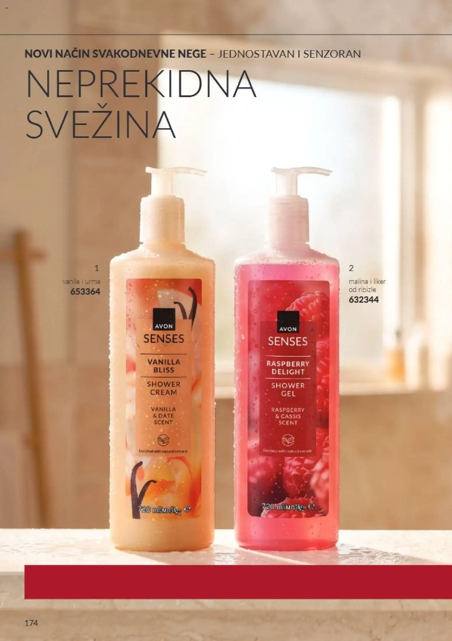 AVON katalog - važi od 01.10.2026 | Strana: 174 | Proizvode: Liker, Vanila, Malina