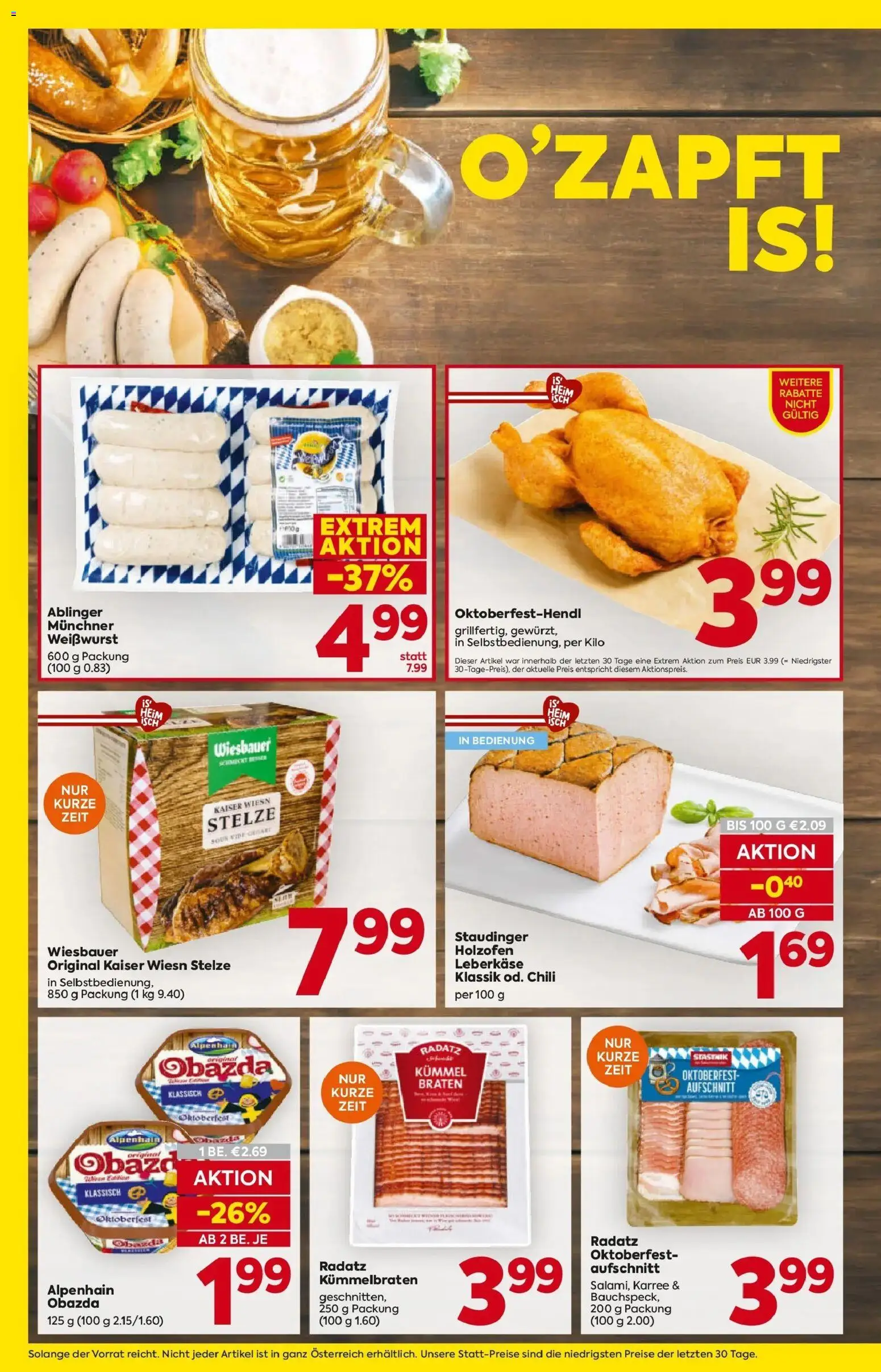 Billa - BILLA: Flugblatt gültig bei BILLA & BILLA PLUS ab 17.09.2026 - Angebote, Prospekt | Seite: 4 | Produkte: Chili