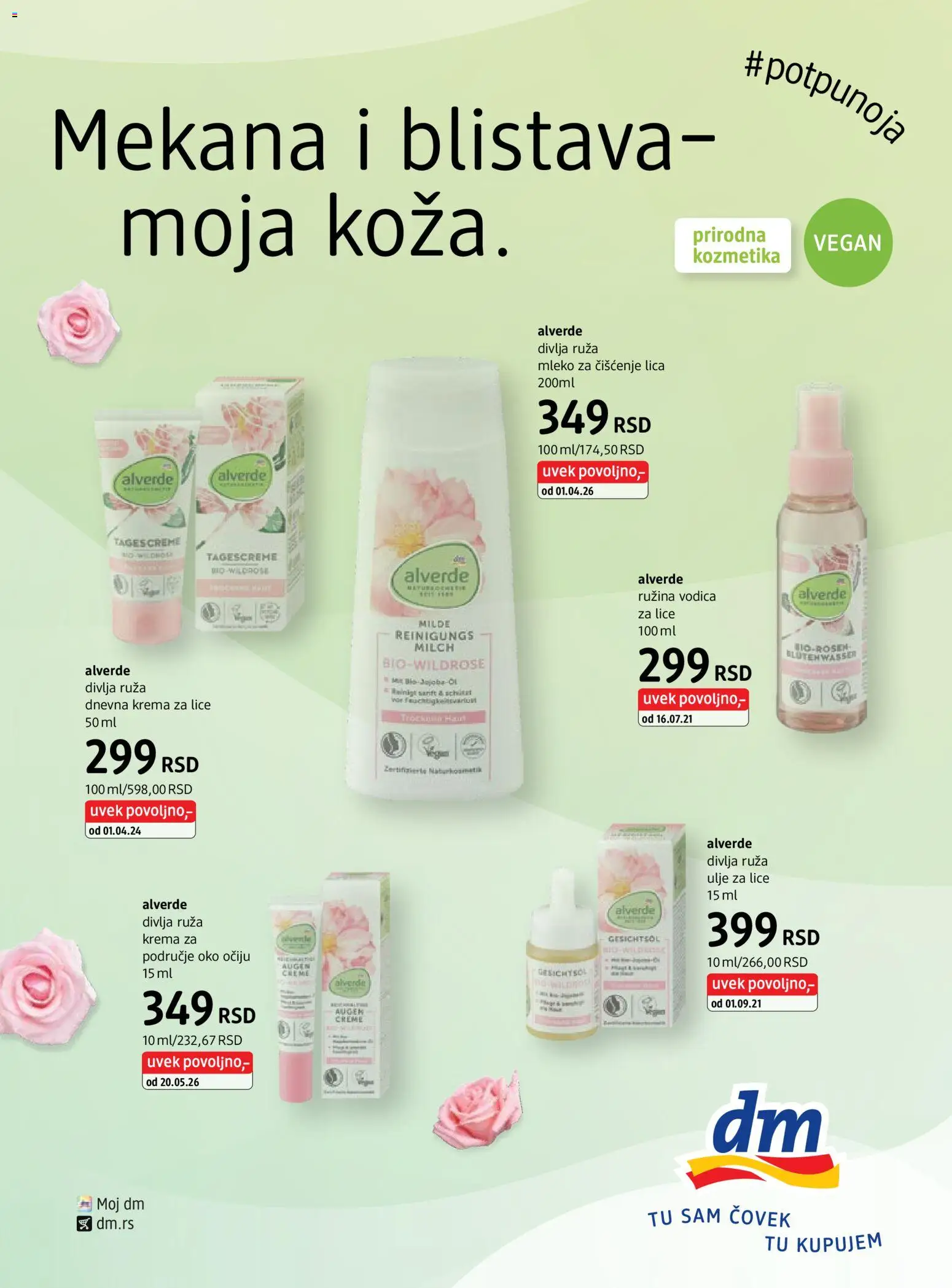 DM Drogerie katalog - važi od 14.03.2026 | Strana: 60 | Proizvode: Mleko, Krema, Ulje