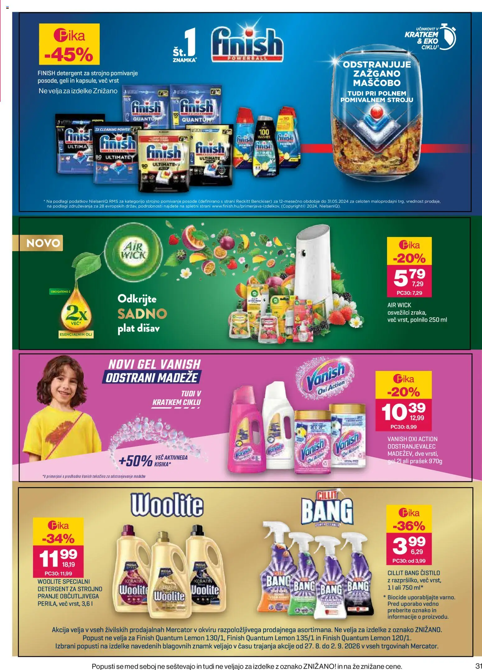 Novi Mercator katalog ponudbe – veljaven od 27.08.2026 | Stran: 31
