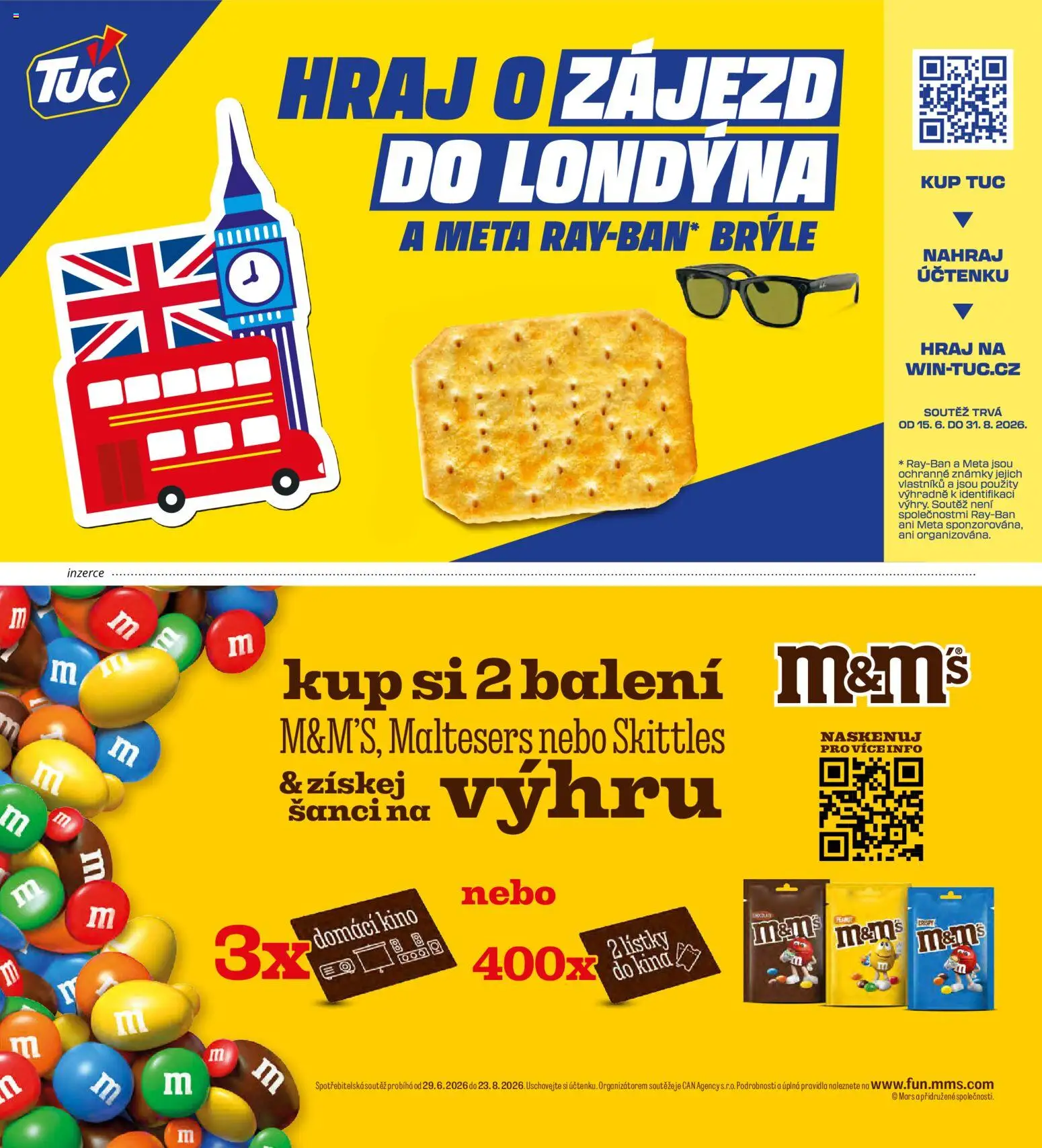 Albert magazín od 01.07.2026 | Strana: 68 | Produkty: Známky, Brýle, Skittles