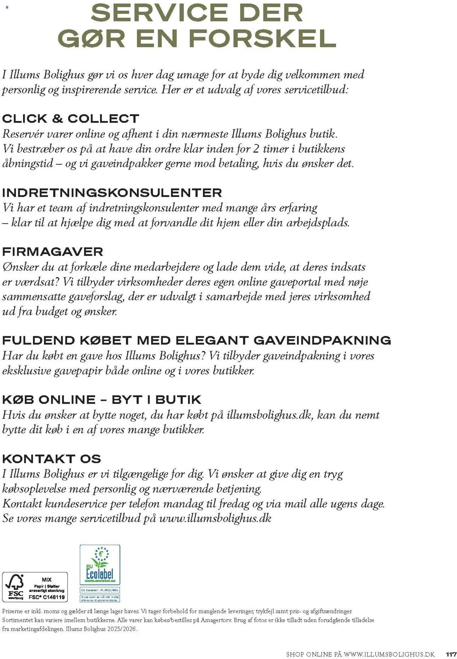 Illums Bolighus tilbudsavis – gyldig fra 01/01/2026 | Side: 117 | Produkter: Gavepapir, Telefon
