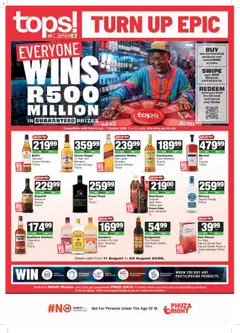 Tops at Spar specials catalogue – valid from 11/08/2026 | Page: 1