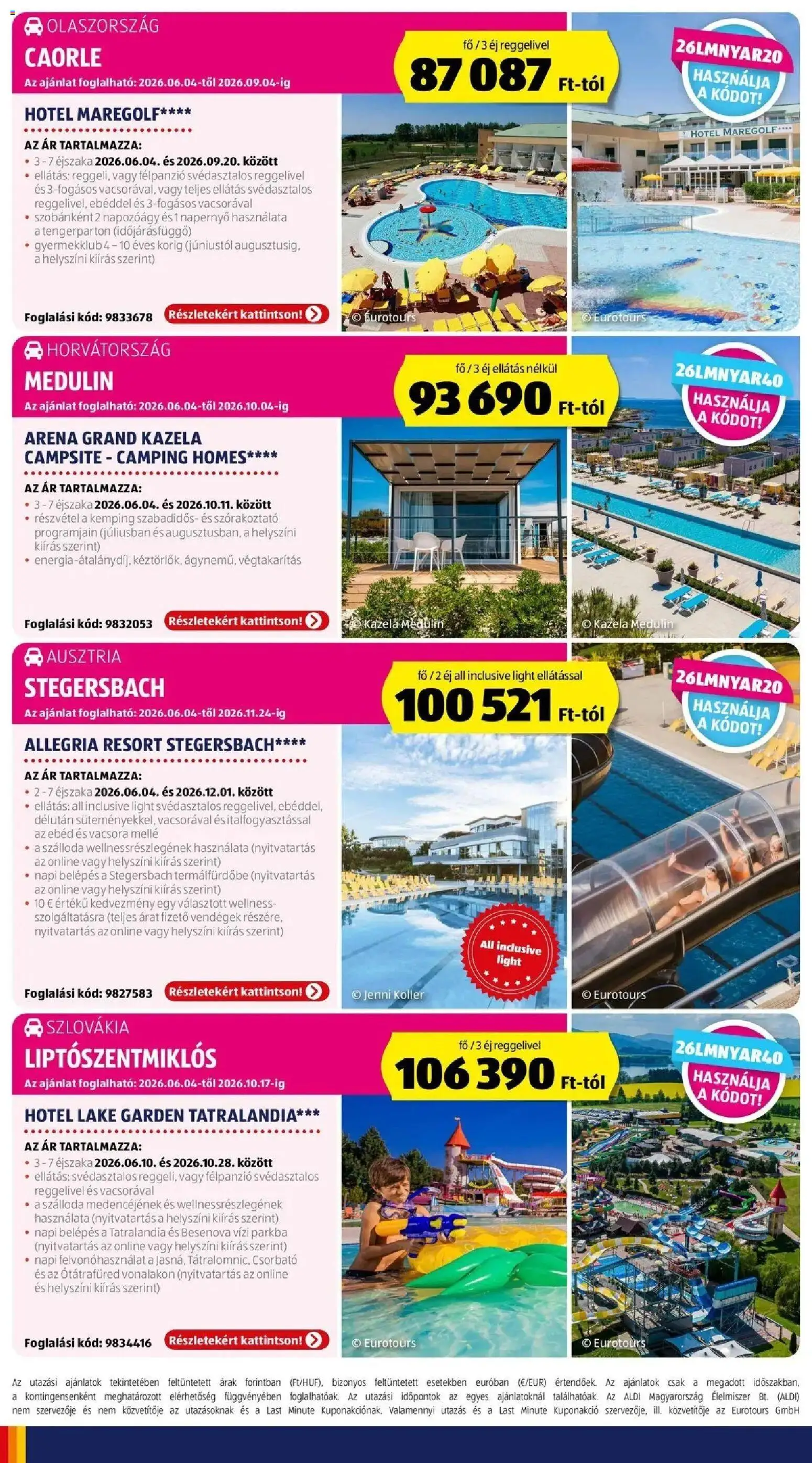 Aldi akciós ujság - amely érvényes a következő dátumtól: 04.06.2026 | Oldal: 62 | Termékek: Napozóágy, Napernyő