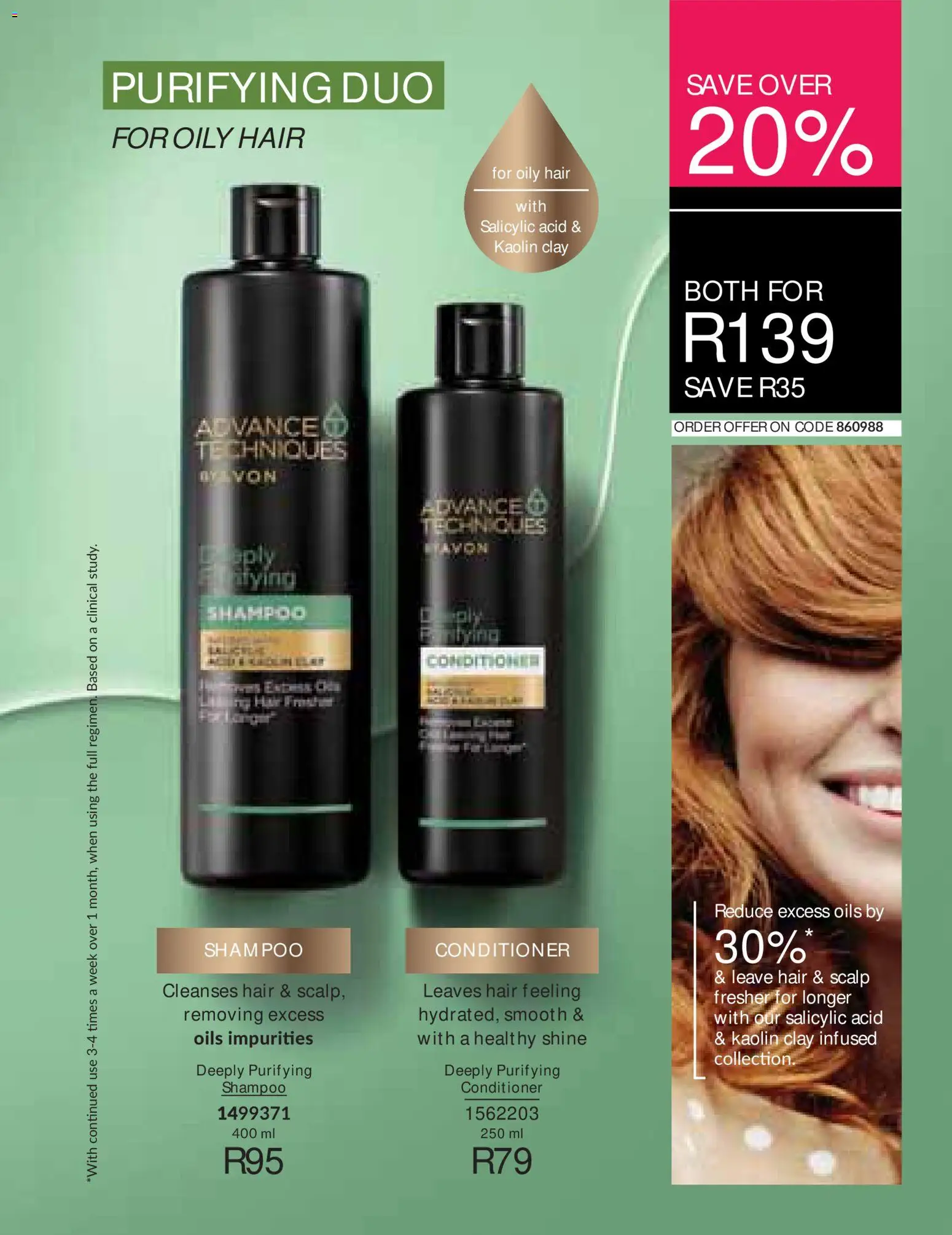 New Avon catalogue – valid from 01/07/2026 | Page: 163 | Products: Shampoo, Conditioner, Clay