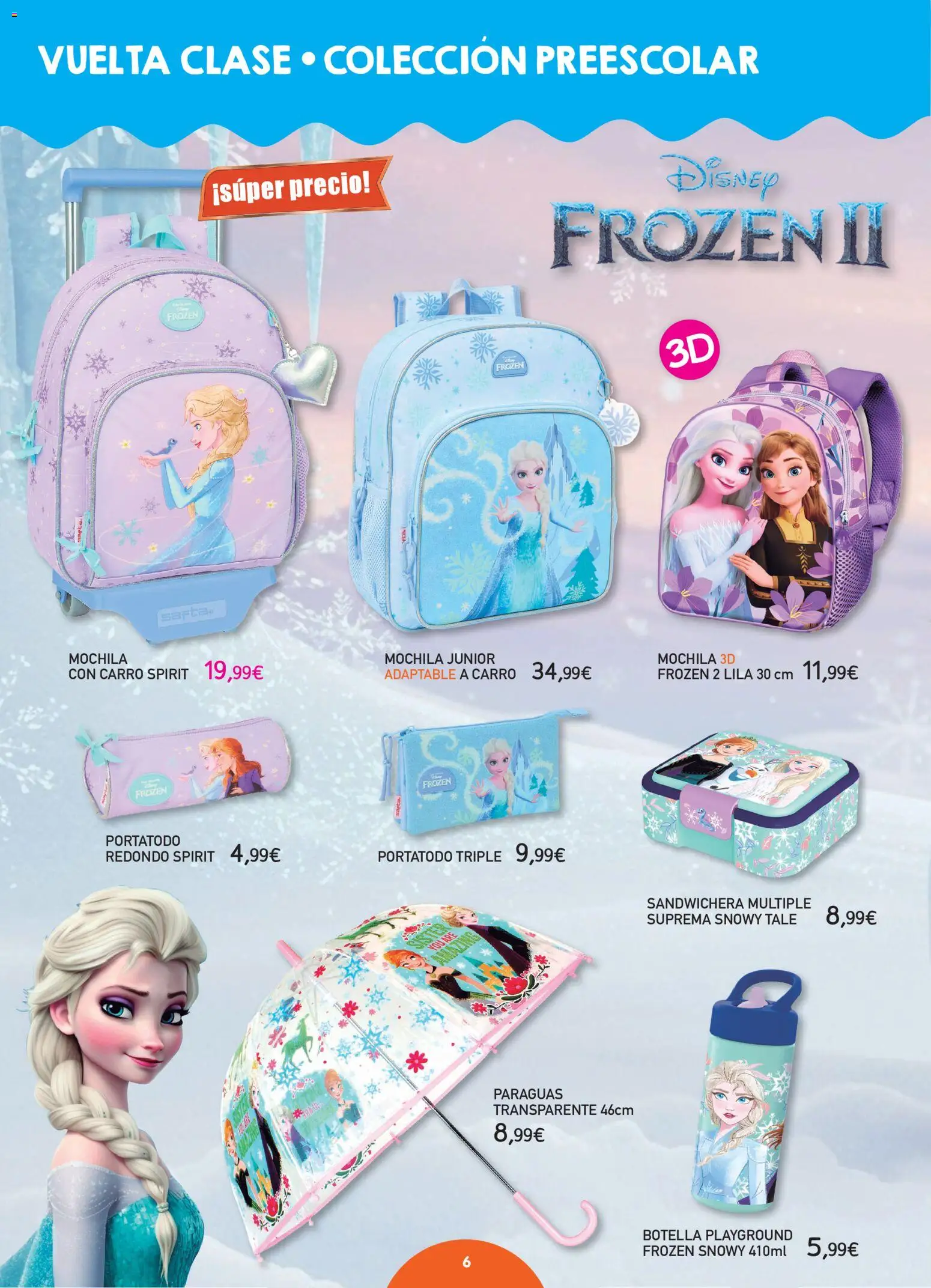 Toy Planet catálogo de Vuelta a Clase │ válido desde el 10/08/2026 | Página: 6 | Productos: Mochila, Sandwichera