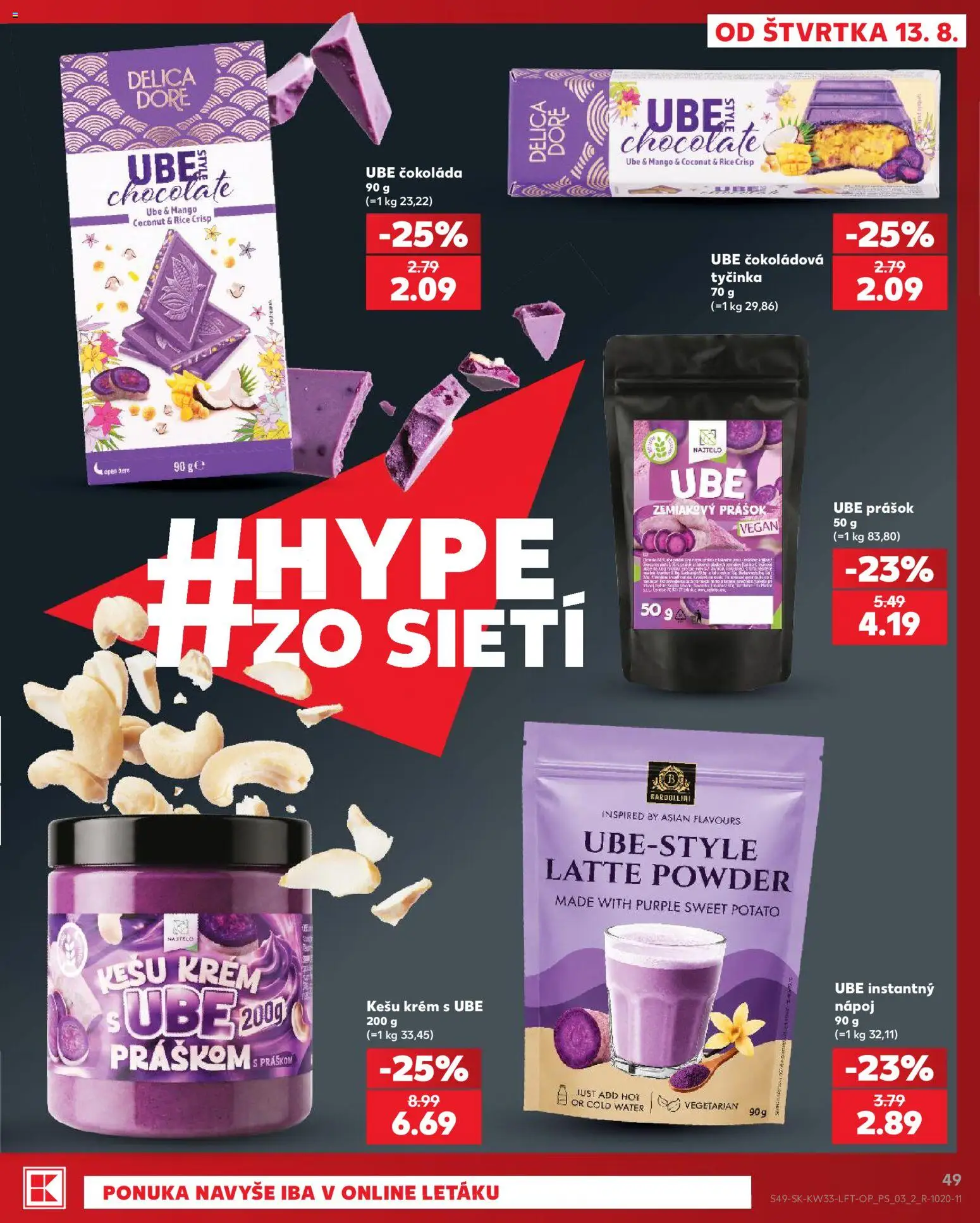 Nové Kaufland akcie – leták je platný od 13.08.2026 | Strana: 49