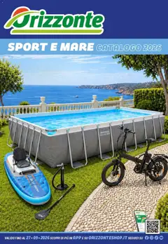 Anteprima del volantino Orizzonte volantino Sport e Mare valido a partire dal 08/05/2026