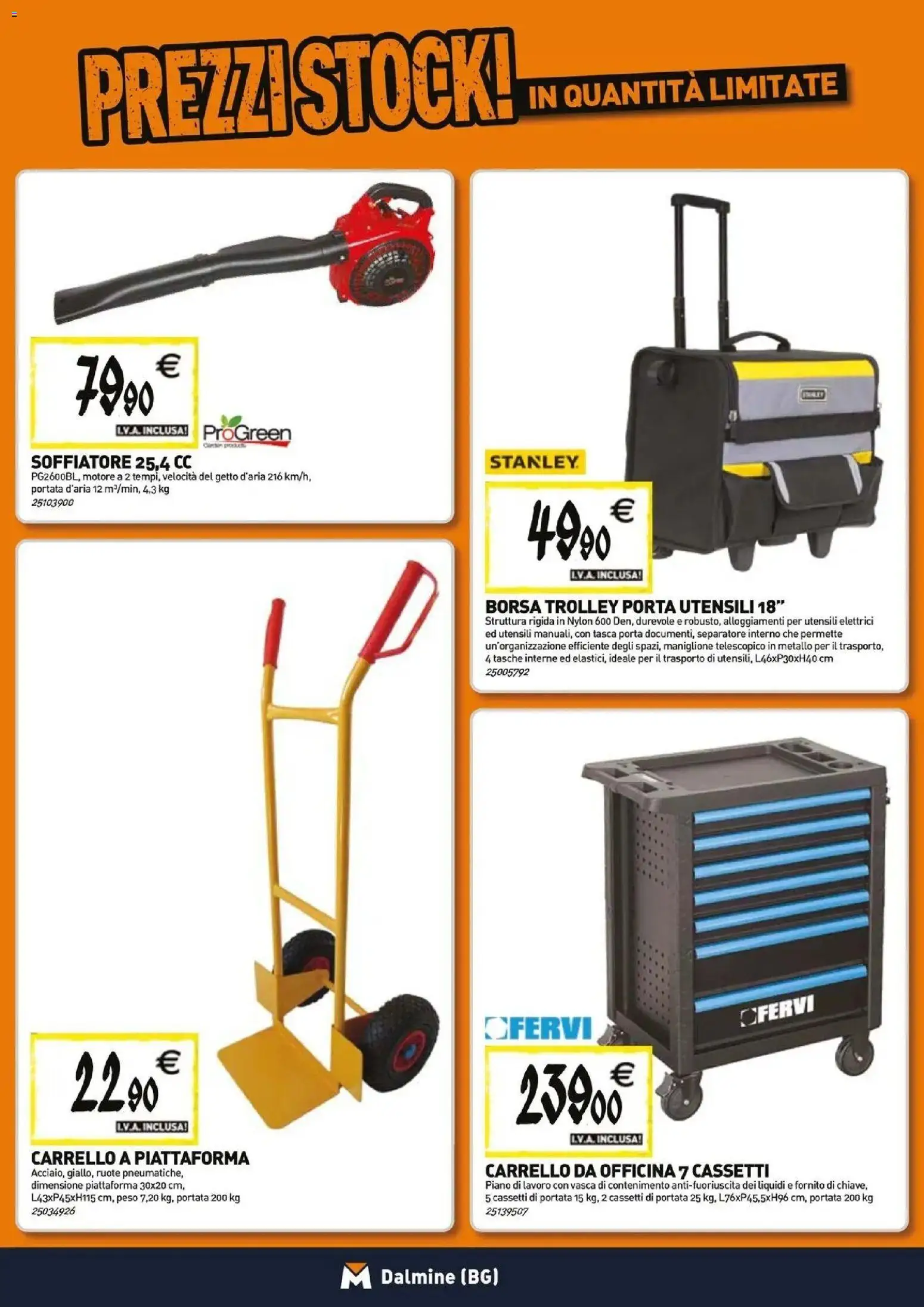 Volantino TECNOMAT del 29/10/2026 | Pagina: 19 | Prodotti: Carrello, Borsa, Trolley, Tasche