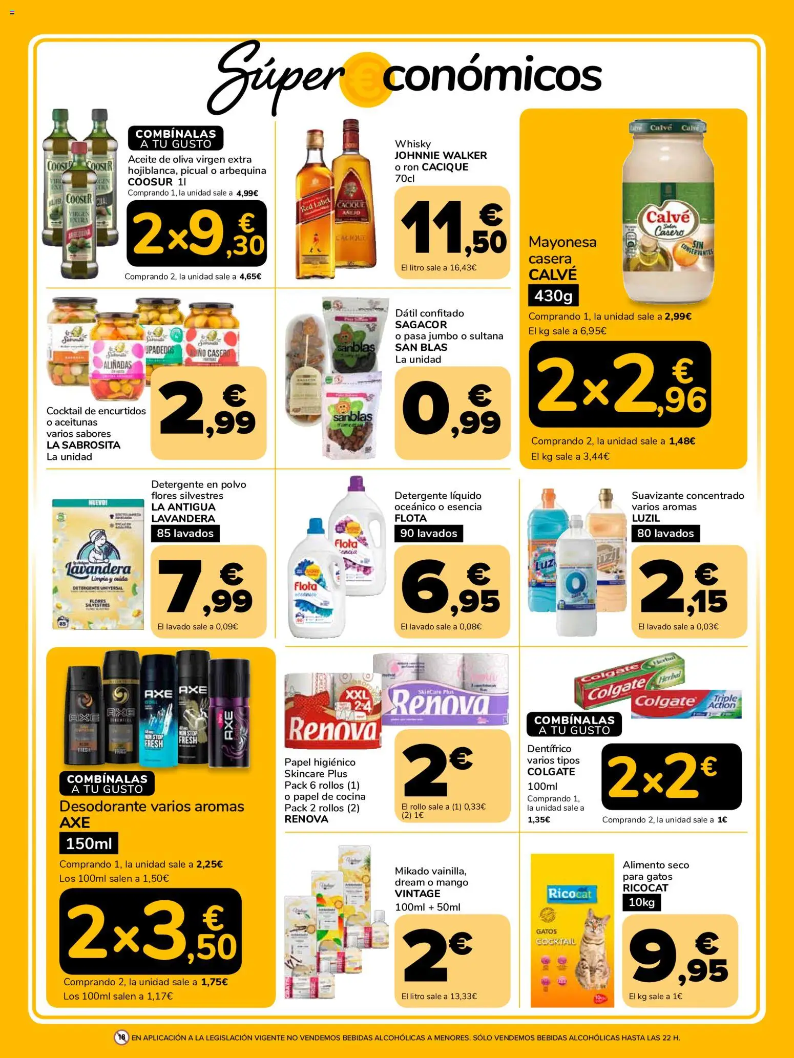 Supeco - folleto │ válido desde el 29/10/2026 | Página: 3 | Productos: Desodorante, Ron, Aceite de oliva, Suavizante