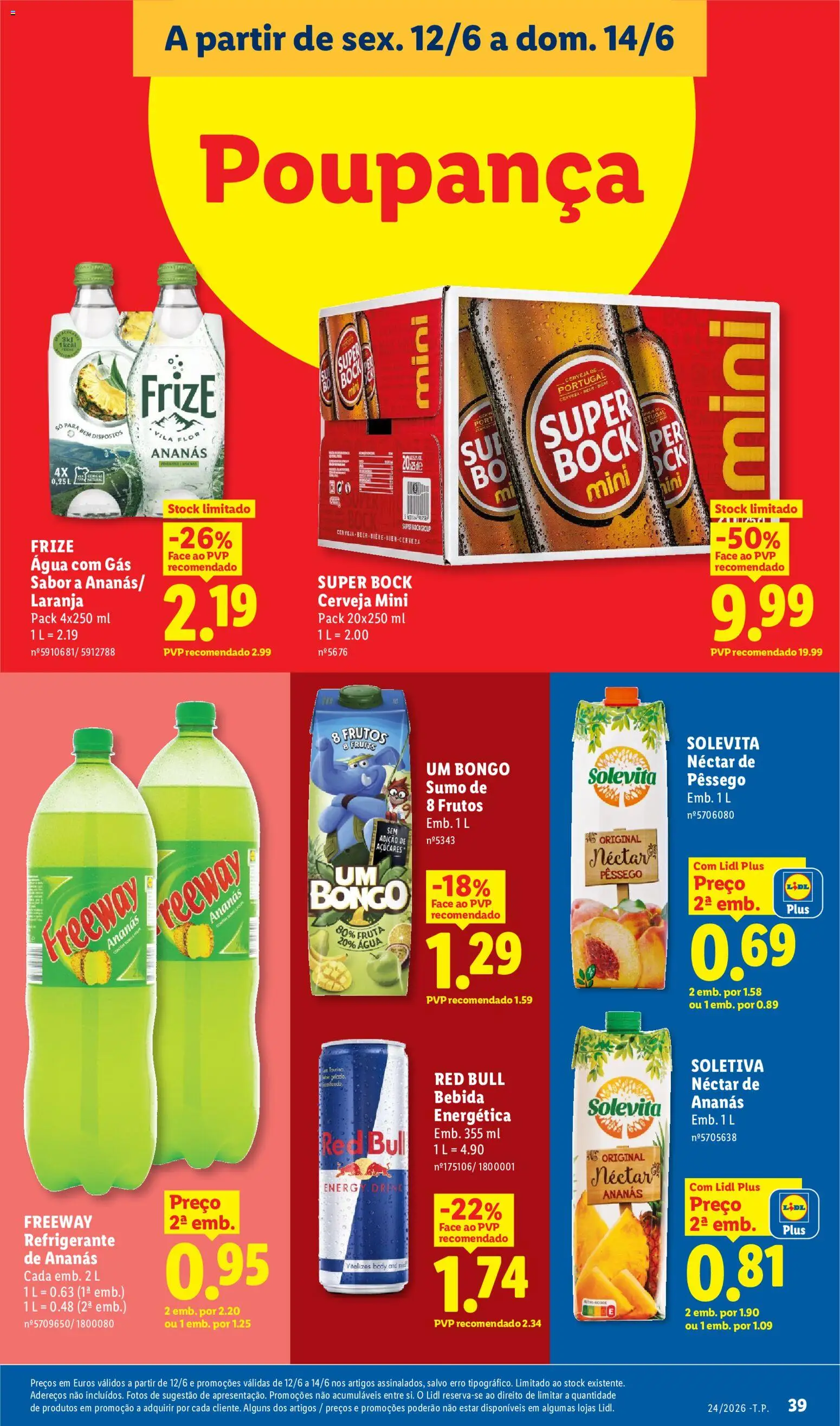 Lidl folheto | 08/06/2026 |  🎉 Como obter um desconto limitado? Poupe ainda hoje! | Portugal