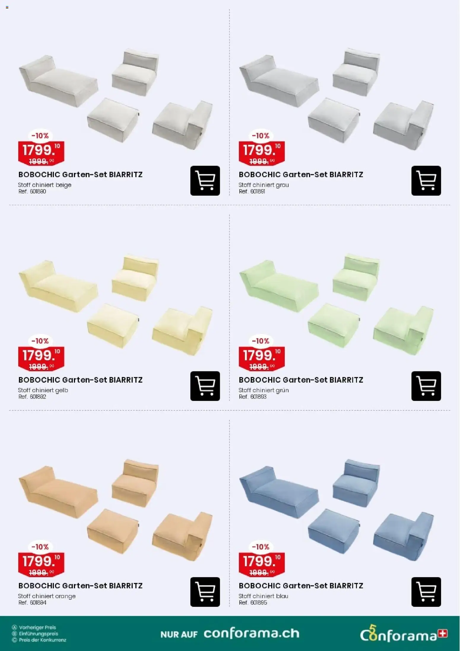 Conforama aktionen Gartensofa – gültig ab 07.10.2026 | Seite: 23