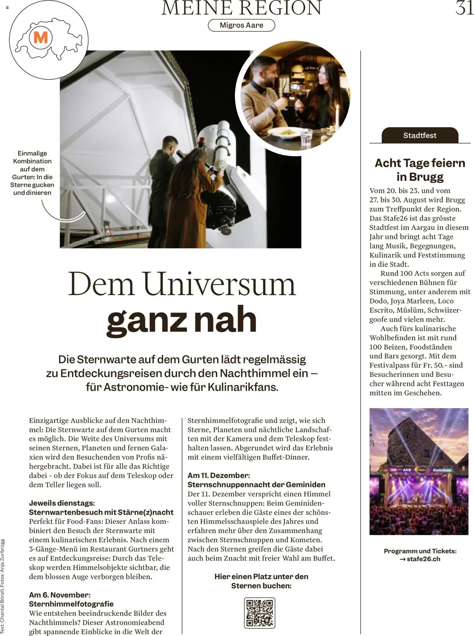 Migros aktionen Magazin – gültig ab 19.08.2026 | Seite: 31