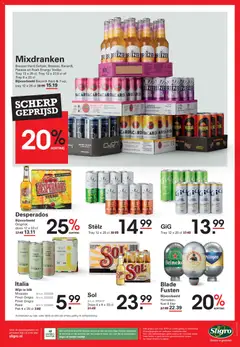 Sligro folder - Wijn - Voorbeeld van een folder van Sligro, geldig van 13-08-2026 | Pagina: 59 | Producten: Vodka, Water, Alcohol, Cider