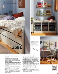 Vista previa IKEA -  y los niños válido desde el 29/06/2026 | Página: 5 | Productos: Colchon, Cama, Silla de escritorio, Armario
