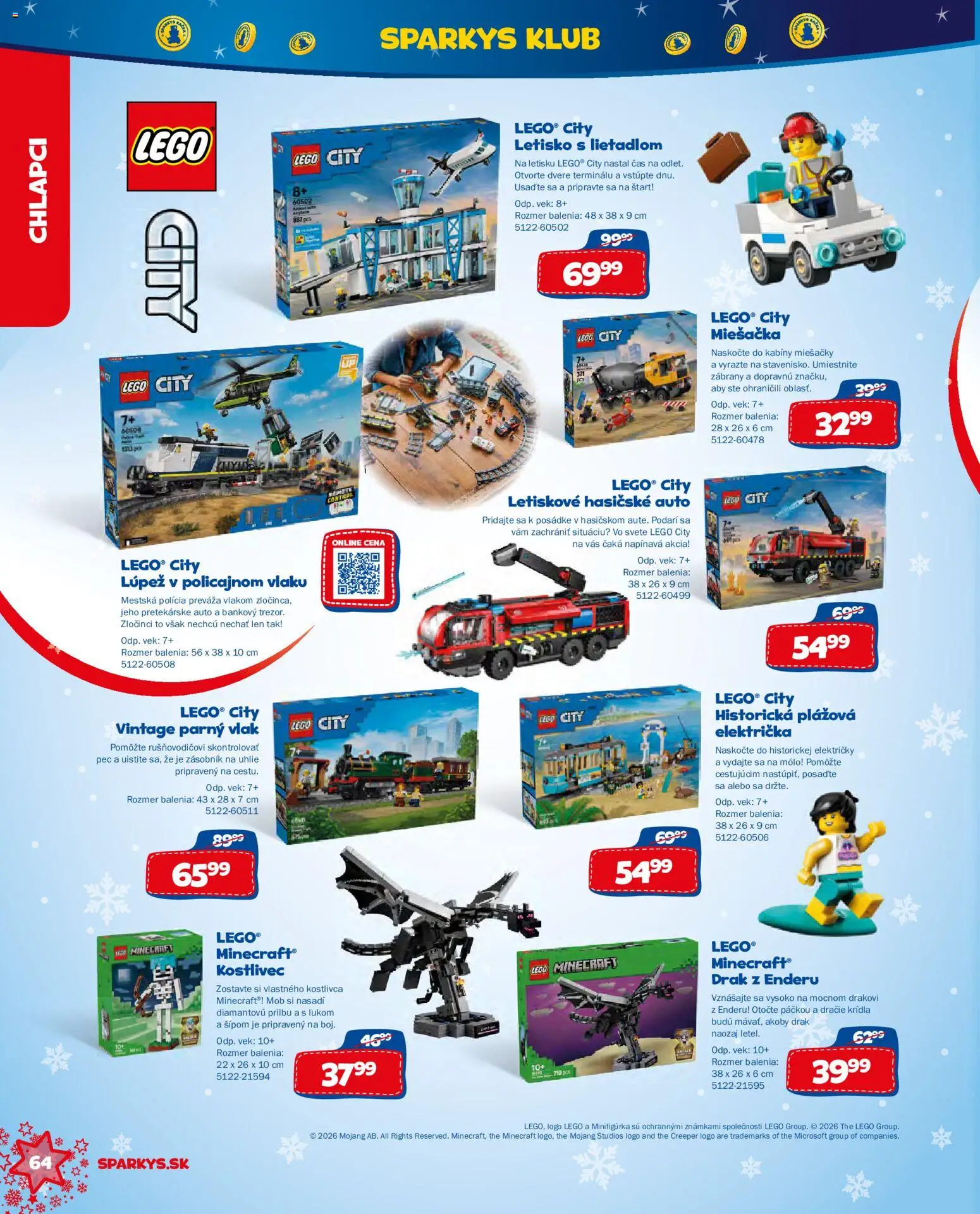 Nové ALLTOYS akcie – leták je platný od 06.10.2026 | Strana: 64 | Produkty: Dvere, LEGO, Pec