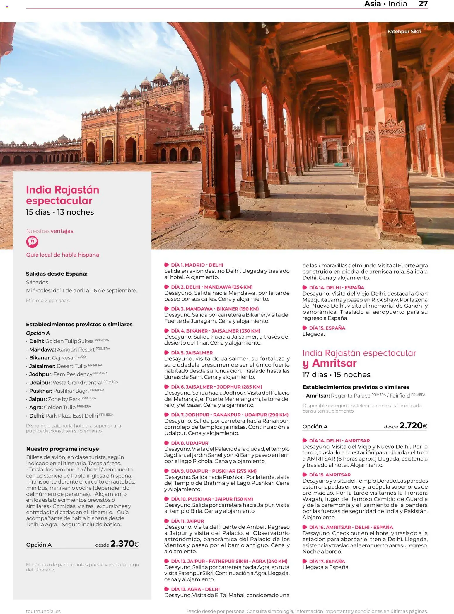 Viajes El Corte Inglés Asia y Oceanía │ válido desde el 01/01/2026 | Página: 27 | Productos: Reloj