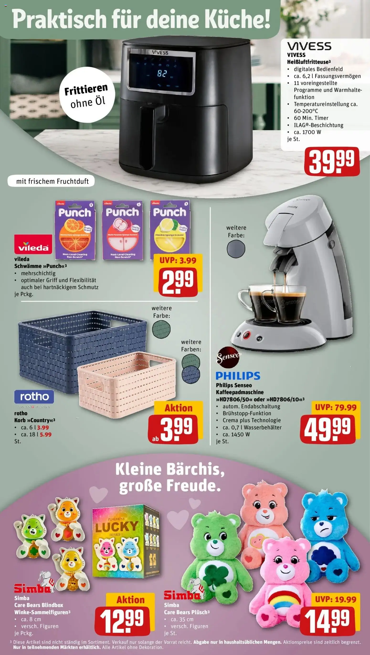 REWE Prospekt ab 07.09.2026 zum Blättern » Angebote | Seite: 24 | Produkte: Philips, Senseo, Öl, Schwämme
