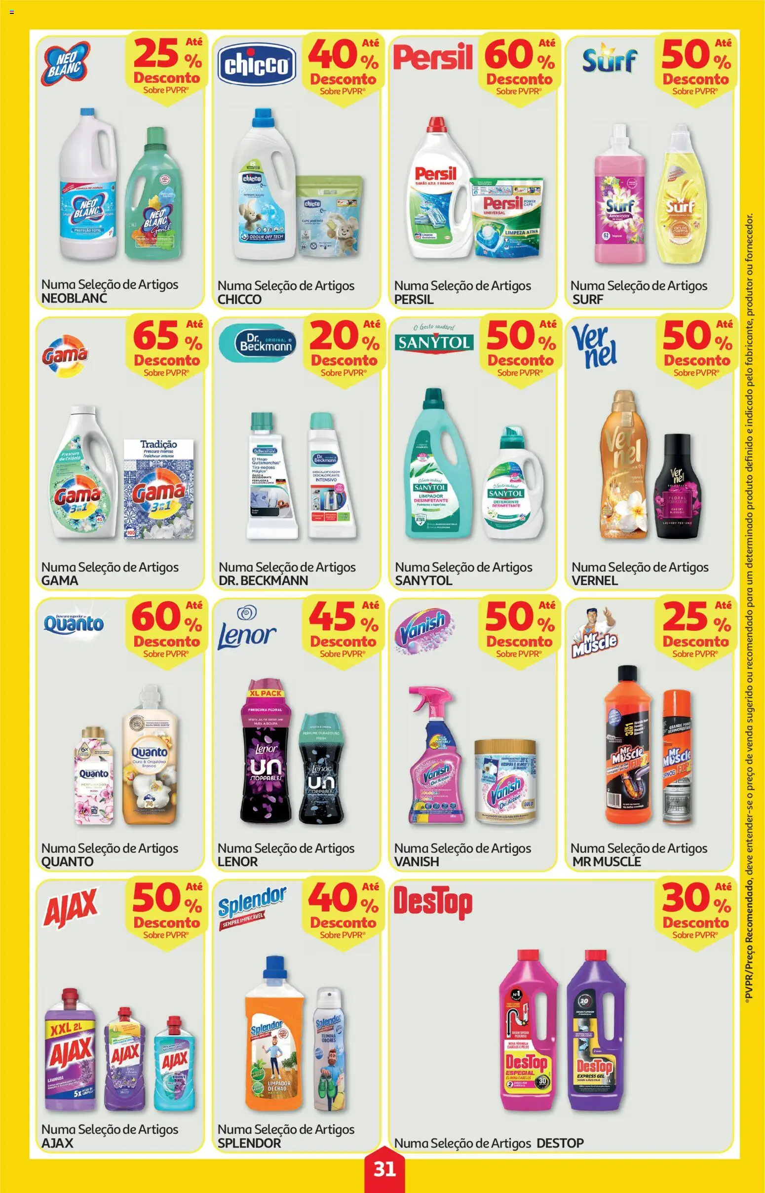 Auchan folheto │ válido de 04.06.2026 | Página: 31 | Produtos: Perfume, Sabão, Detergente, Persil