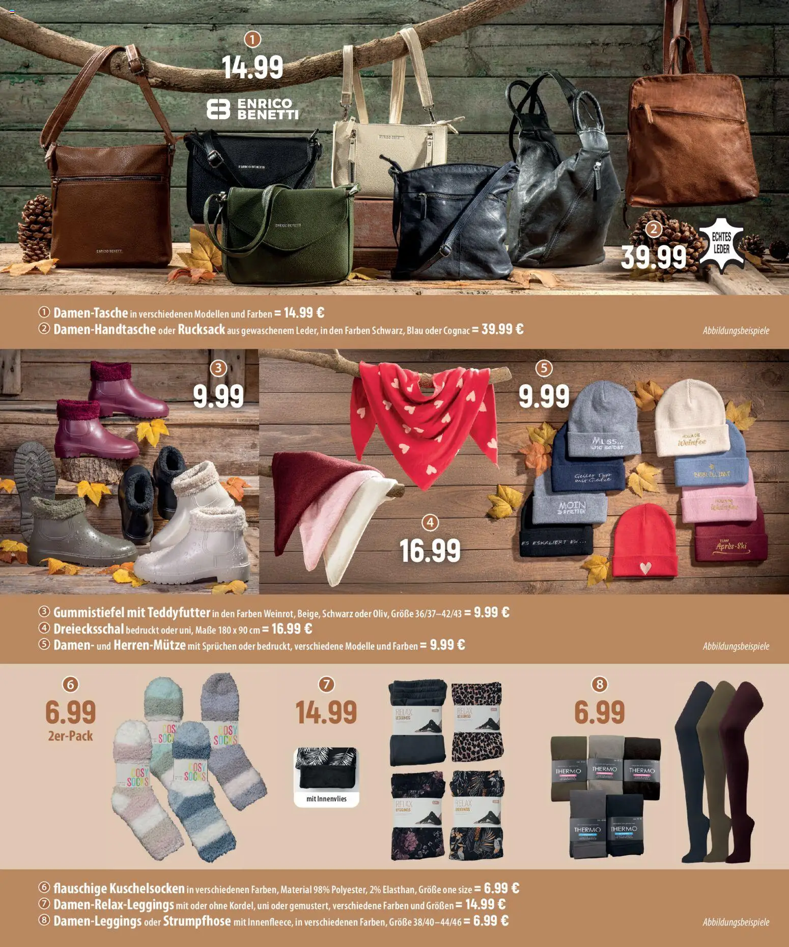 Famila Herbst-Styles – gültig ab 05.10.2026 | Seite: 5 | Produkte: Gummistiefel, Rucksack, Strumpfhose