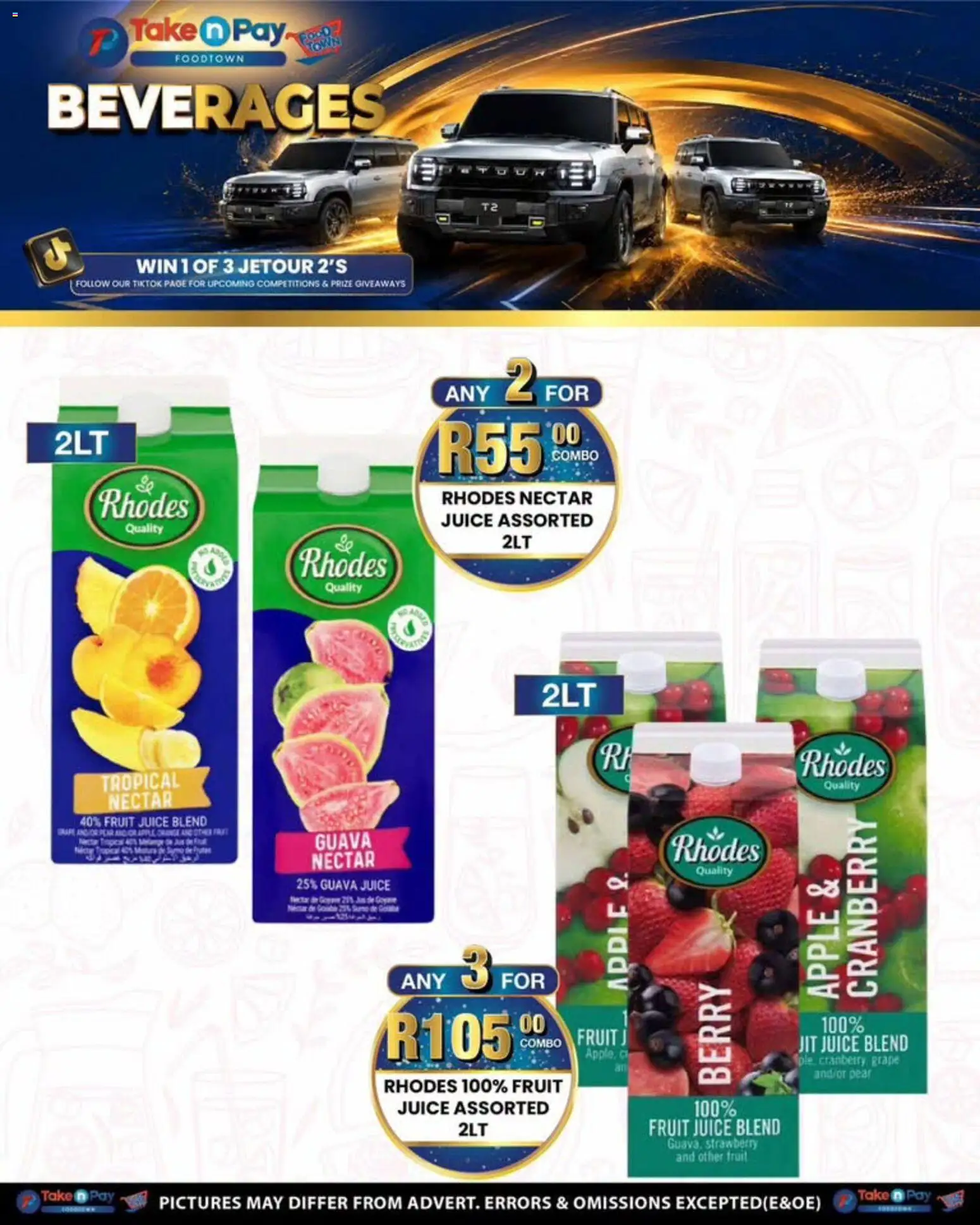 New Take n Pay catalogue – valid from 06/07/2026 | Page: 10 | Products: Cesto para colada, Juice, Fruit