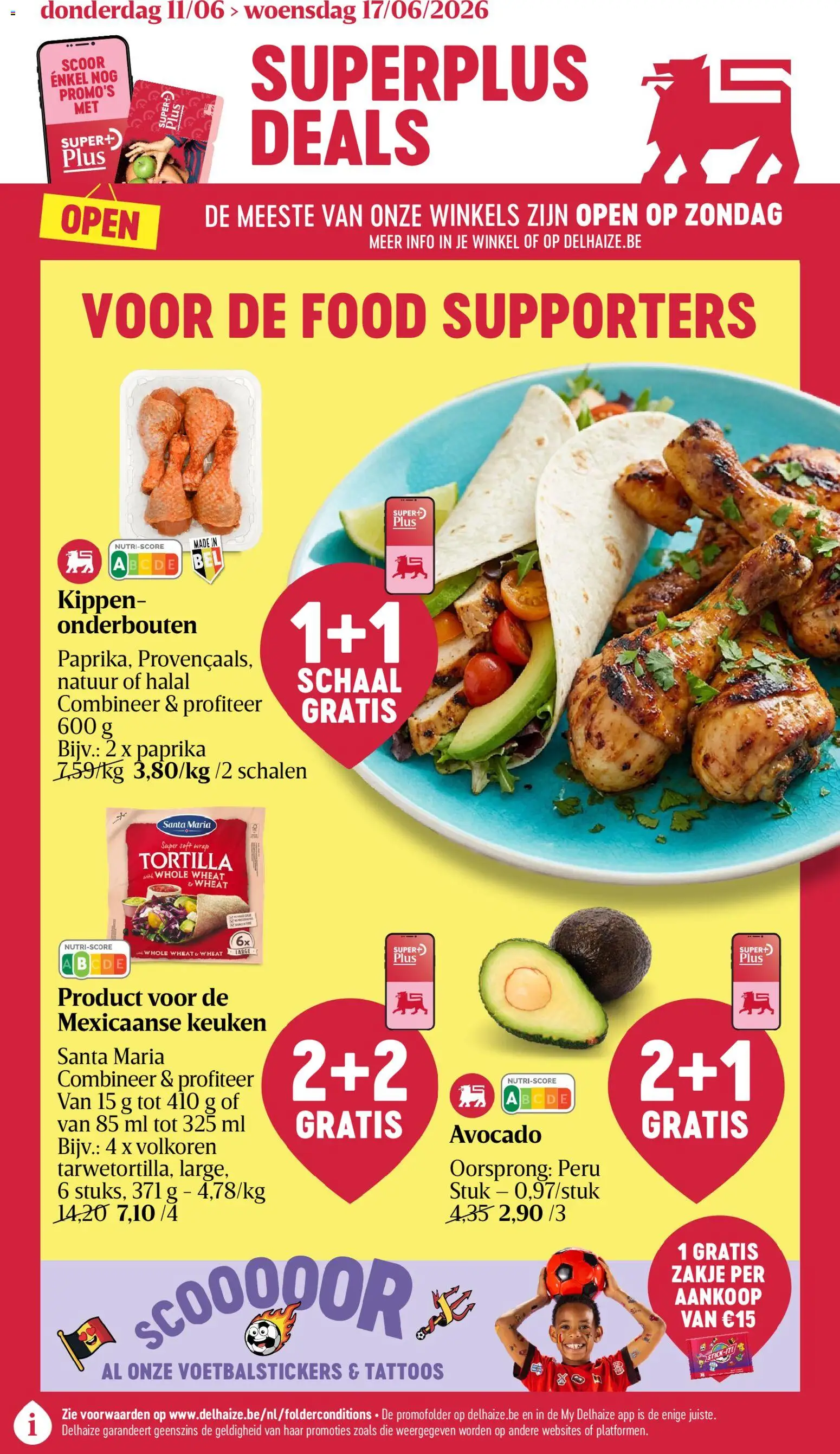 {H1} | Pagina: 1 | Producten: Tortilla, Avocado, Schaal