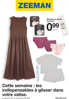 Zeeman - Prévisualisation de Zeeman catalogue valide à partir de 27/06/2026