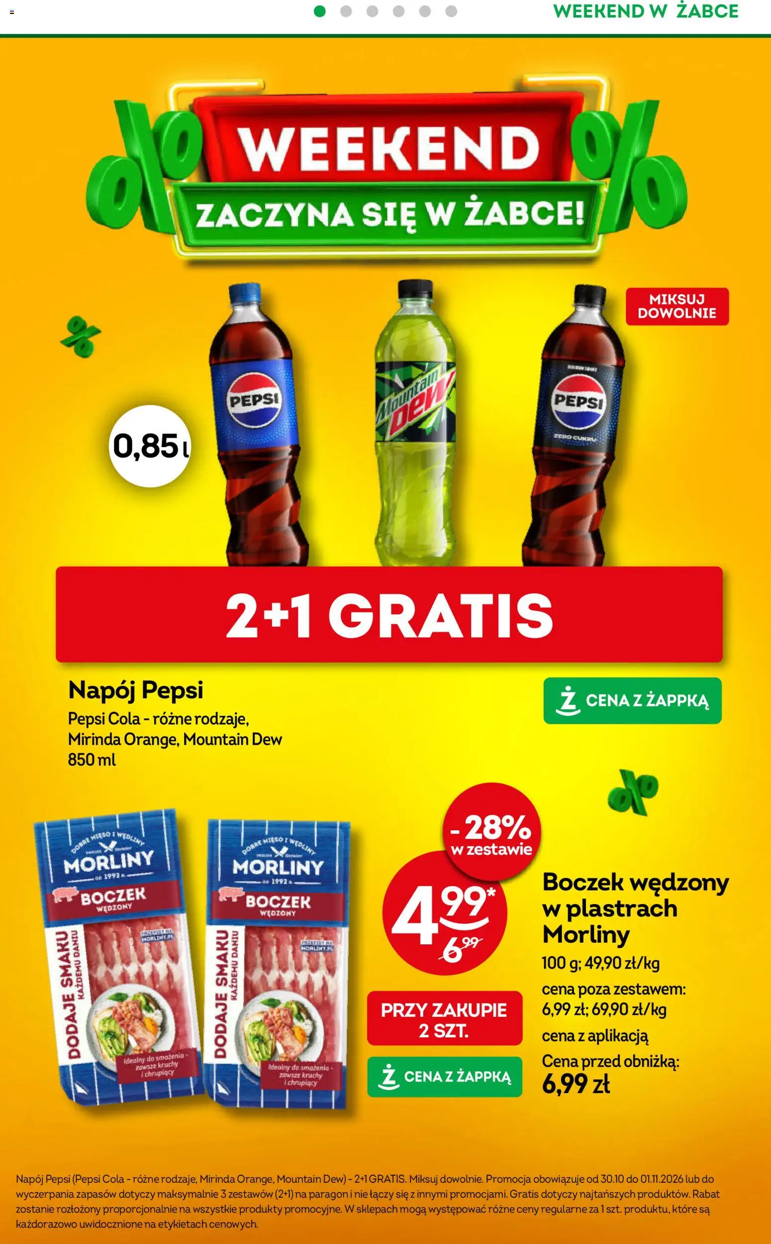 Żabka gazetka - Weekendowe promocje od 30.10.2026 | Strona: 2