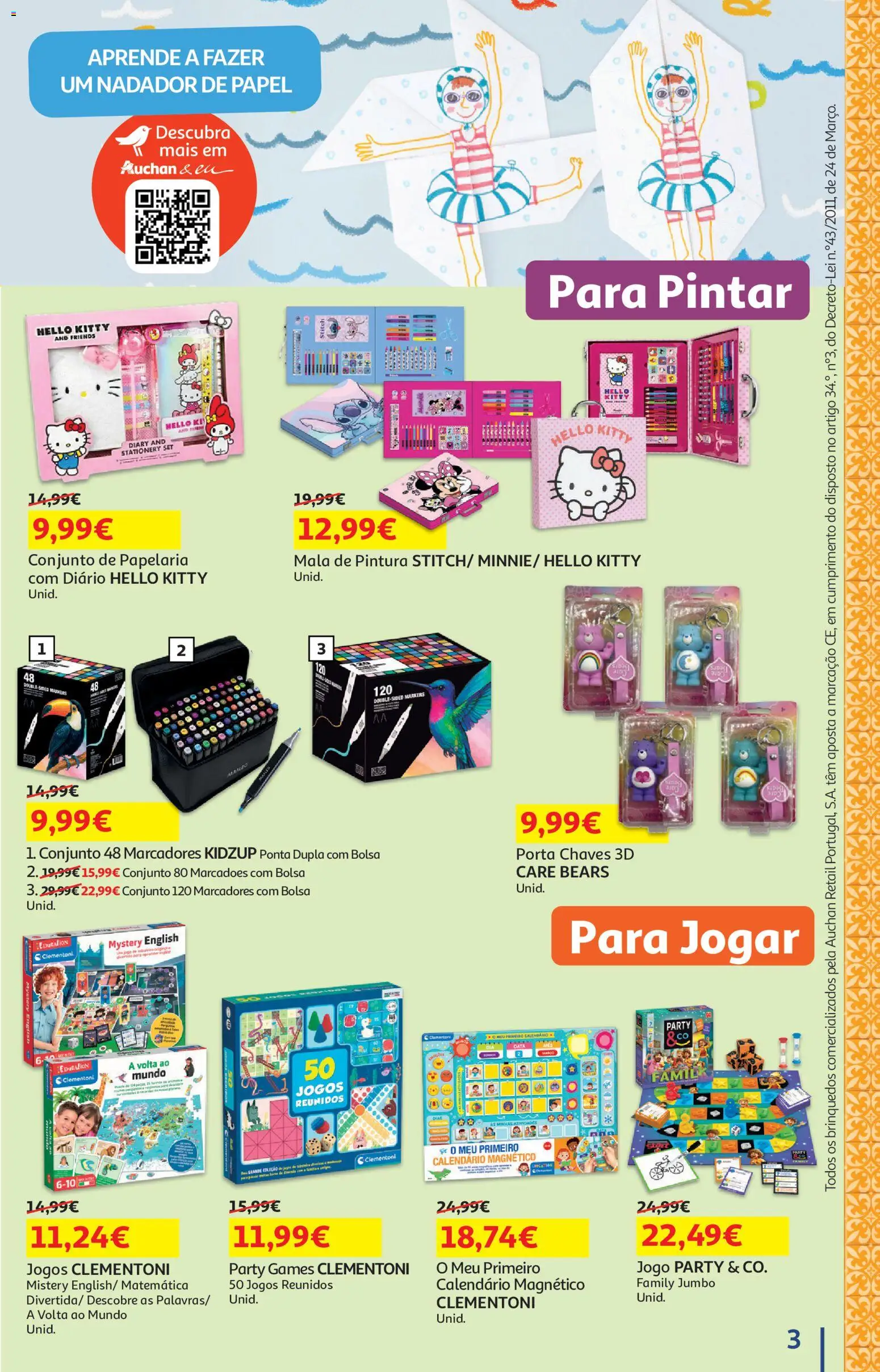 Auchan - Férias de Verão - Tempos Livres │ válido de 07/07/2026 | Página: 3