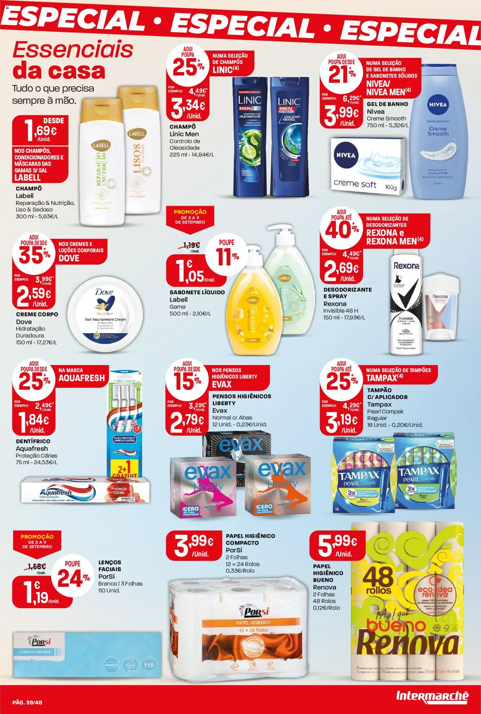 Intermarché folheto │ válido de 03/09/2026 | Página: 39