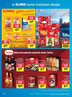 Pogląd oferty "Carrefour gazetka - W sumie same markowe okazje" - ważna od 08.06.2026 | Strona: 24 | Produkty: Chili, Grzyby mun, Sushi, Baton